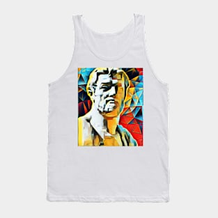 Tacitus Abstract Portrait | Tacitus Artwork 2 Tank Top